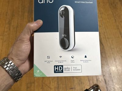 Arlo Essential Wired Video Doorbell