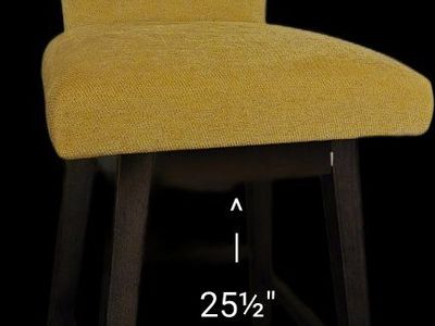 Two Counter Height Swivel Chairs
