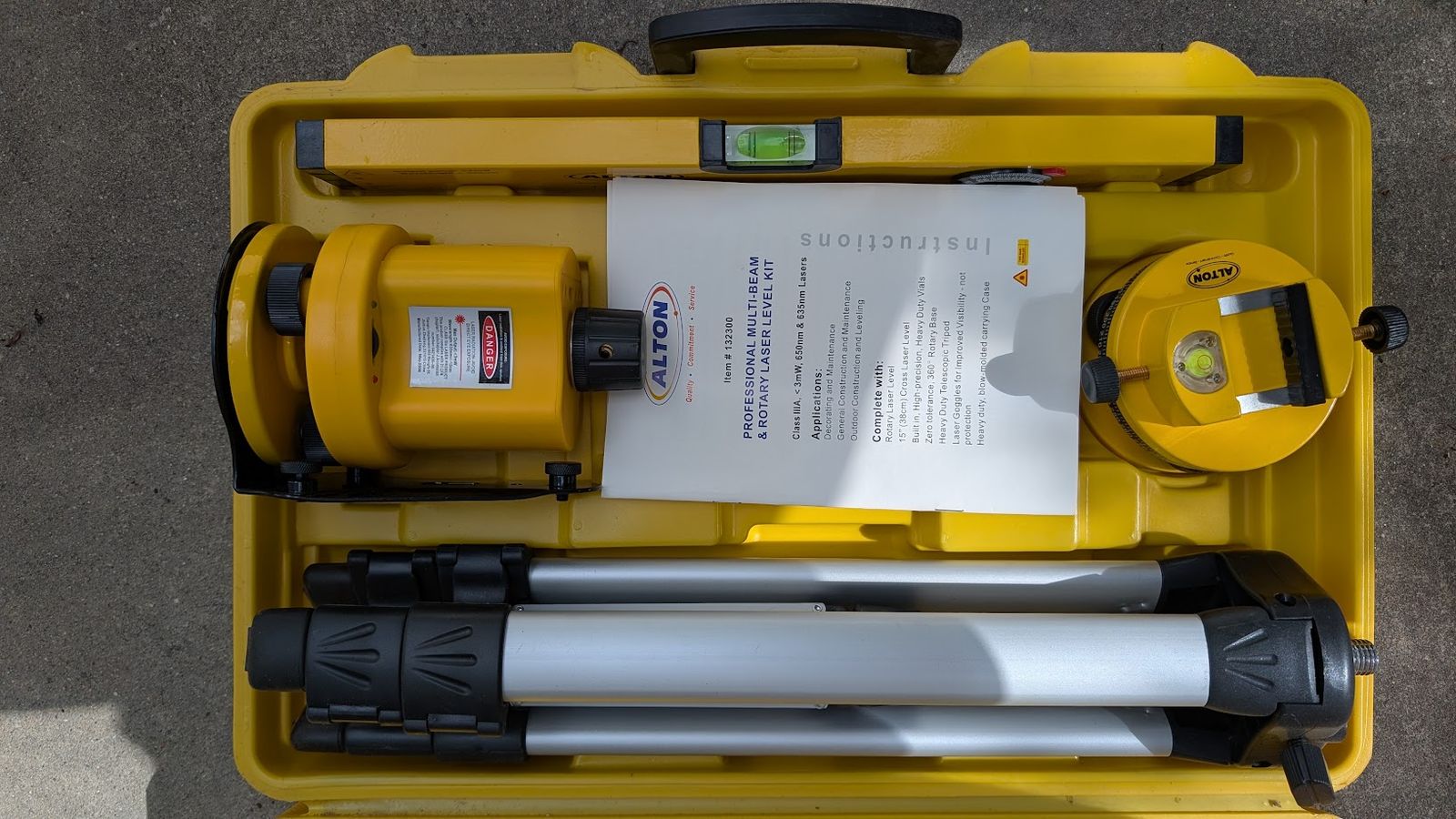 Alton Professional Multi-beam Rotary Laser Level 132300