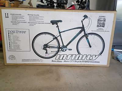 New in Box Costco Men’s Bike - Shimano 7 Speed