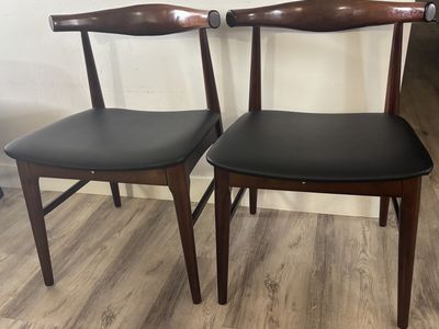 2 MCM Mid Century Modern Dining Chairs