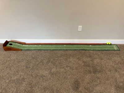 Perfect Practice Golf Putting Mat - Indoor Training Aid with Alignment Lines