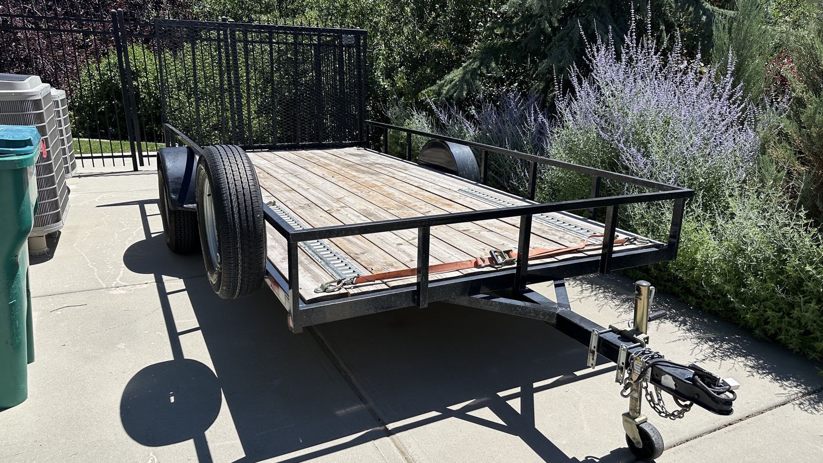 2016 Big Bubbas 14’ utility trailer