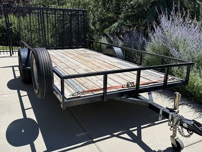 2016 Big Bubbas 14’ utility trailer