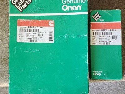 Onan 5500 oil and air filters