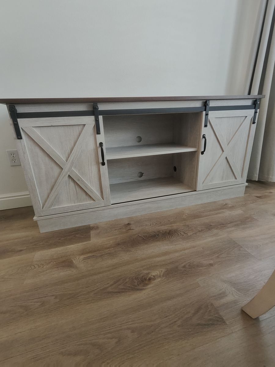 Tv stand entertainment center cabinet