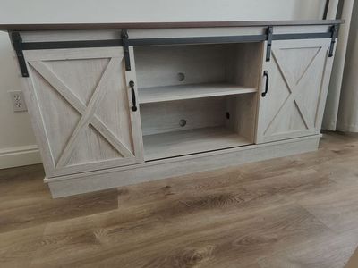 Tv stand entertainment center cabinet