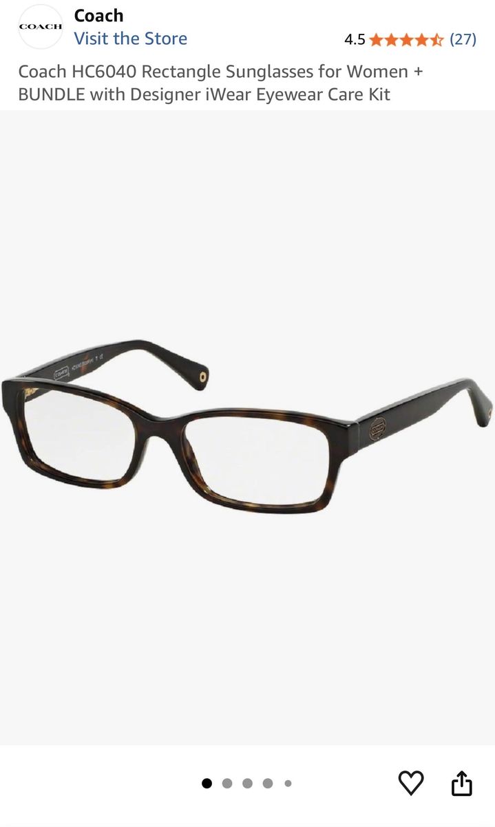 Coach Brooklyn HC6040 Women’s Eyeglasses 5001 52M