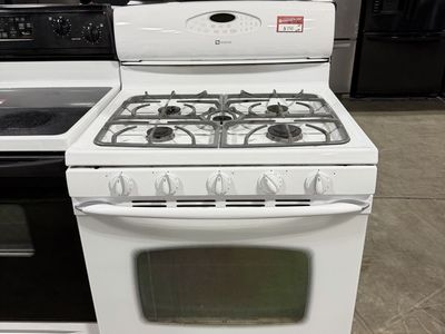 Maytag White Gas Range Stove Oven | 5-Burner Freestanding