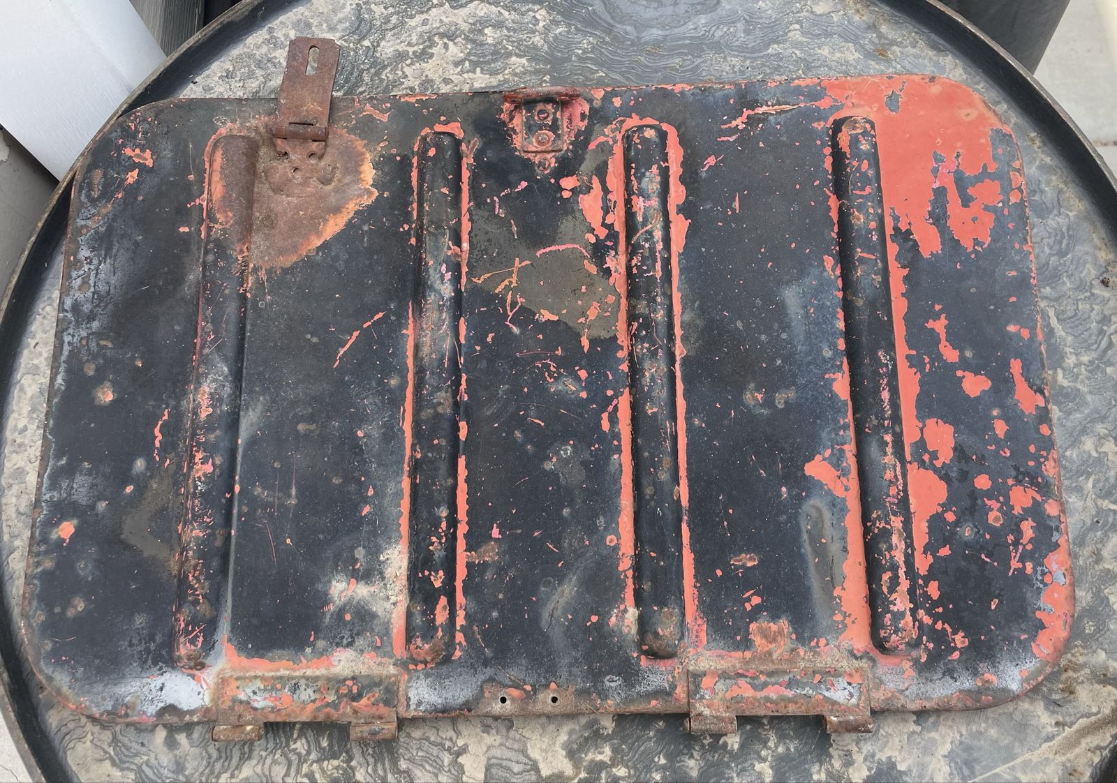 Vintage Willys Jeep CJ2A / CJ3A Toolbox Lid