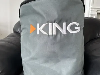 KING CB1000 ANTENNA CARRY BAG BACKPACK fits King Tailgater, Quest, & One Pro EXCELLENT Condition!
