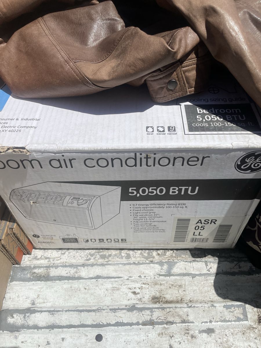 GE 5,050 BTU Window Air Conditioner ASR05LL - Cools 100-150 sq. ft.