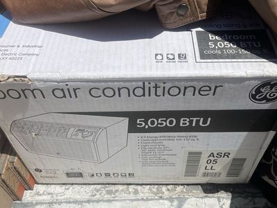 GE 5,050 BTU Window Air Conditioner ASR05LL - Cools 100-150 sq. ft.