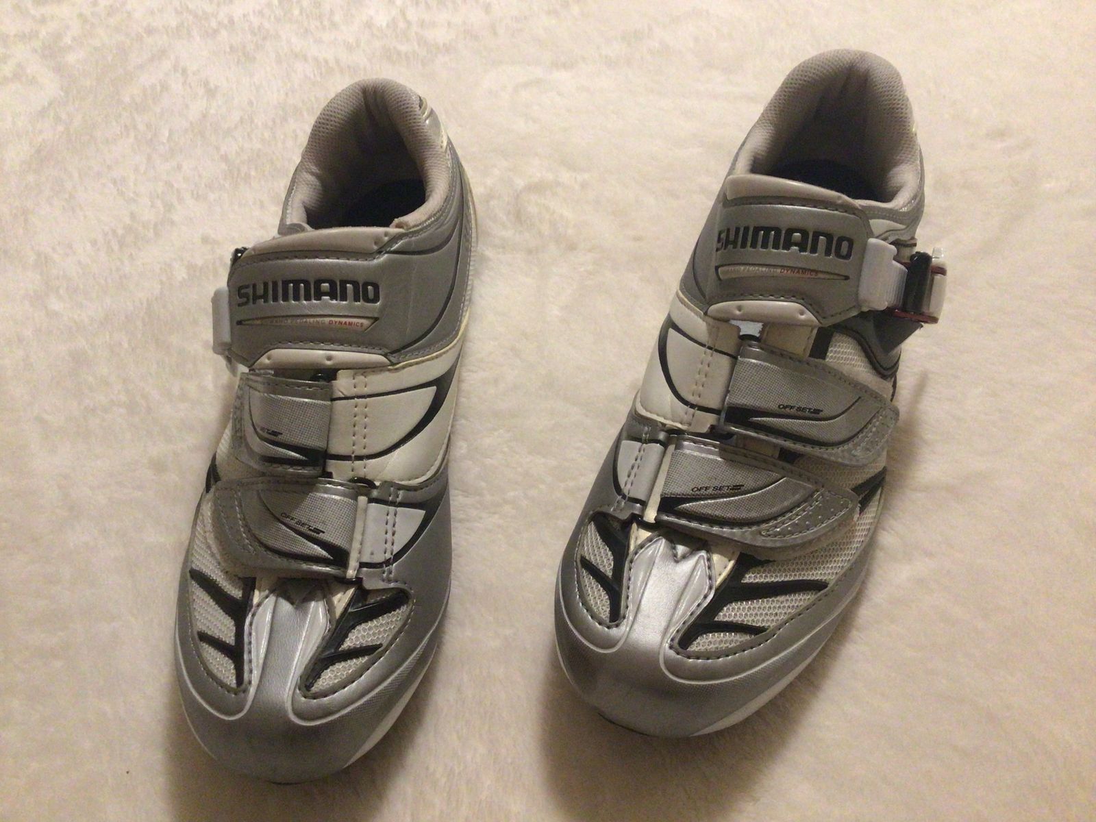 SHIMANO R-133L men’s cycling shoes sz US 7.5 little used EXCELLENT