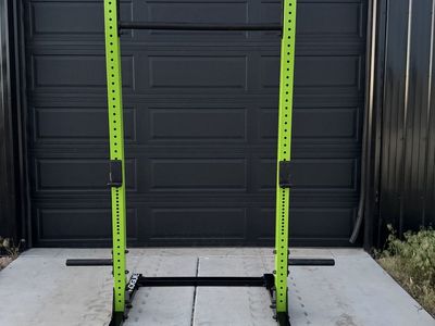 Rogue Monster Lite Squat Rack w/Accessories