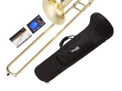 Mendini Cecilio Bb Tenor Trombone Student Beginner