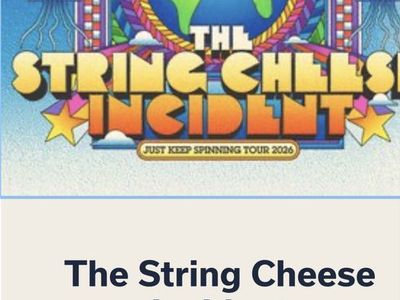 The String Cheese Incident Tickets - Just Keep Spinning Tour 2026 - 3 Available