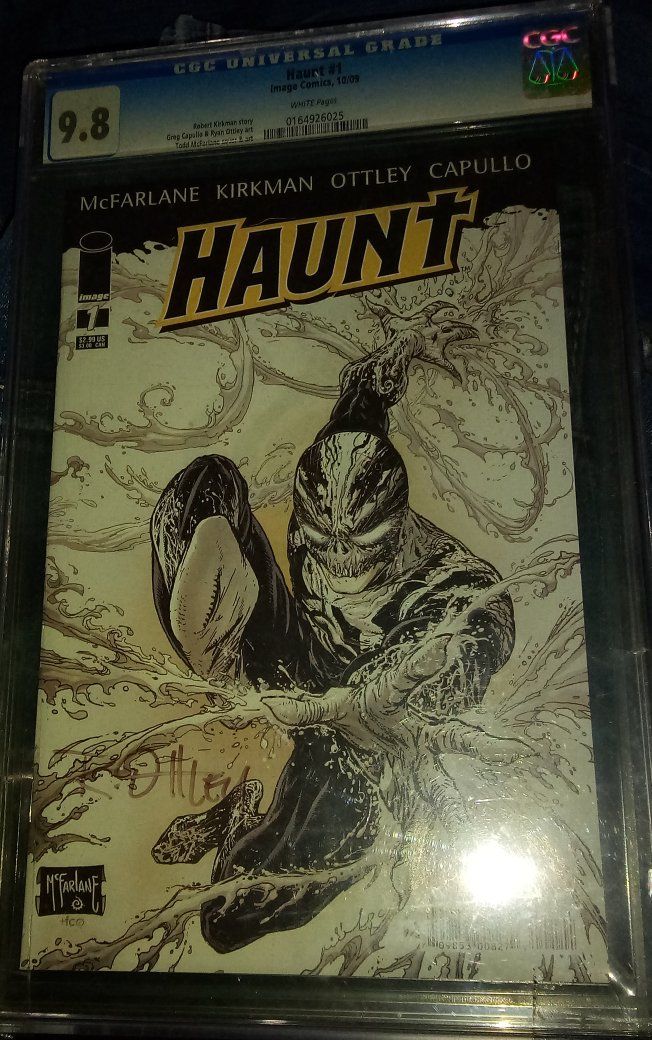 Haunt #1 CGC Universal Grade 9.8 (White Pages) - Image Comics 10/09 - McFarlane, Kirkman, Ottley