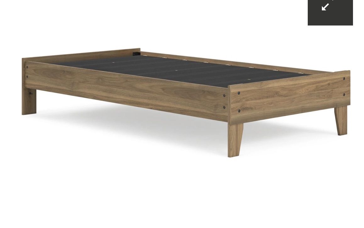 Modern Wooden Platform Bed Frame