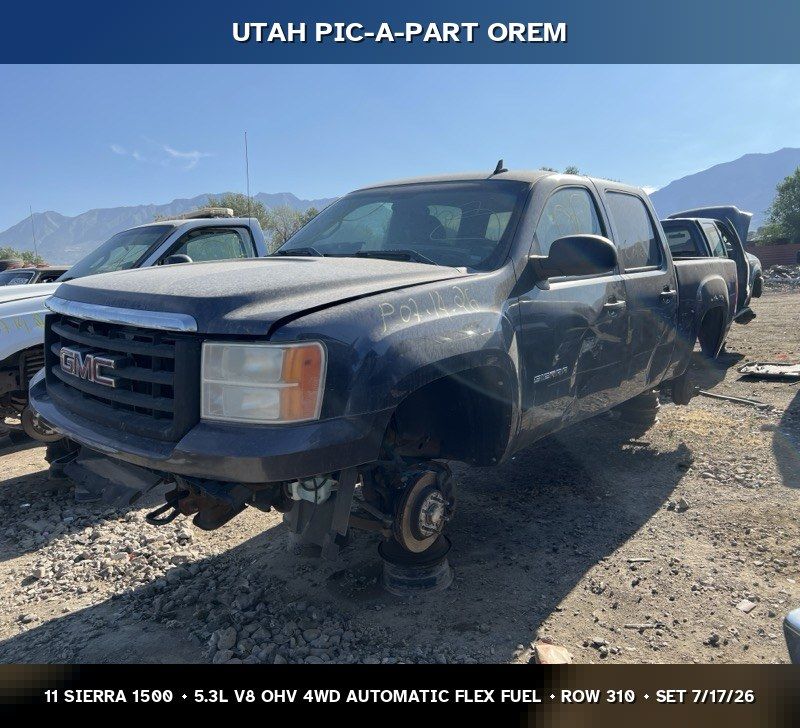 2011 GMC Sierra 1500 GMT900 Parts - UTPAP Orem