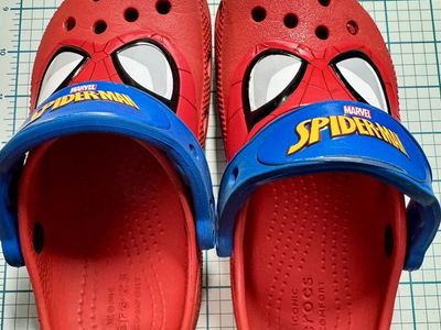 Spider-Man Crocs in Child Size C11