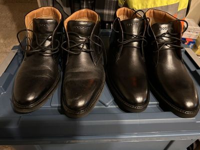 Rickport Size 10 Dress Chukka Boots / Shoes
