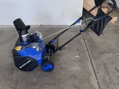 SNOW JOE DUAL BATTERY SNOW BLOWER