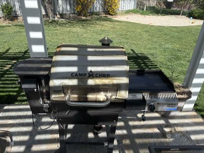 Camp Chef Woodwind 36 w/ Propane Sidekick & Griddl