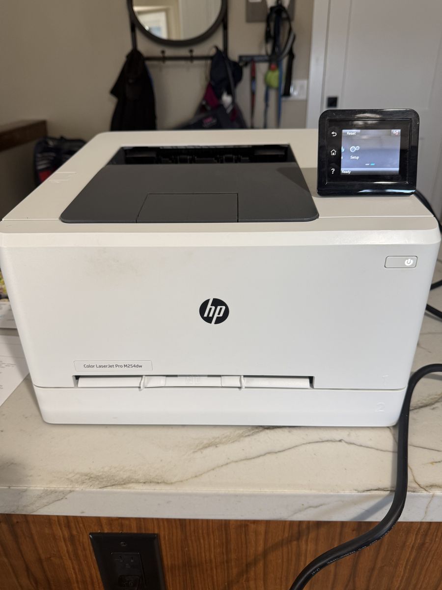 HP Color LaserJet Pro M254dw Wireless Laser Printer w/ Extra 202X Toner