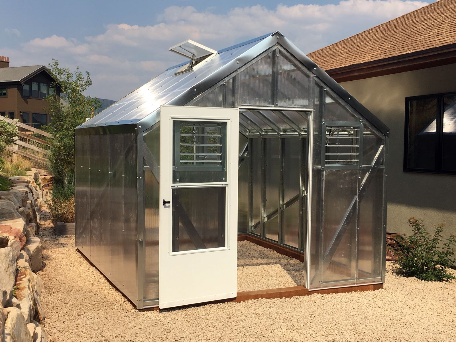 Heavy-Duty 10'x12' Greenhouse by Studmeister Steel