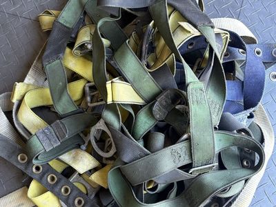 MSA Safety Harness Lot - 1 Standard and 2 Extra Large