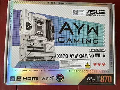 ASUS X870 AYW Gaming WiFi W Motherboard - New!