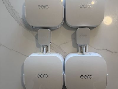 Eero Pro 6E Mesh WiFi System – 4 Routers/Extenders – White