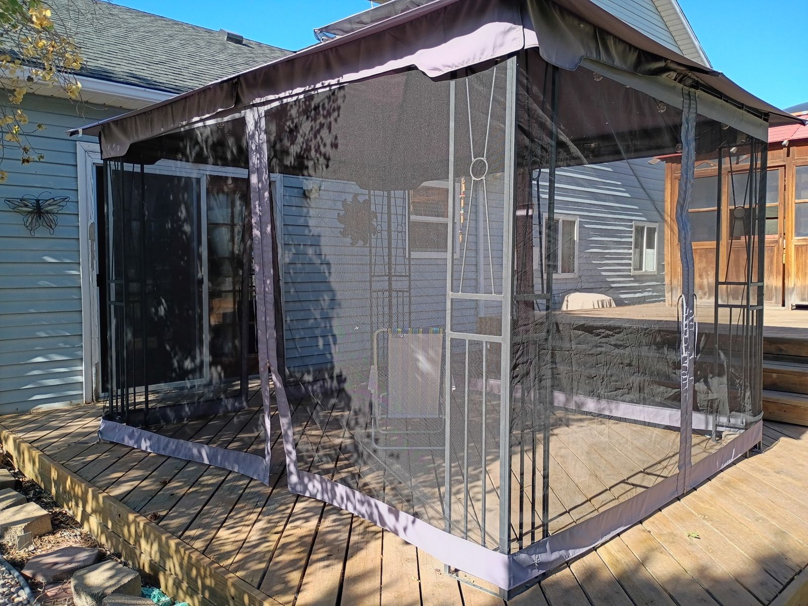 Outdoor screened Gazebo