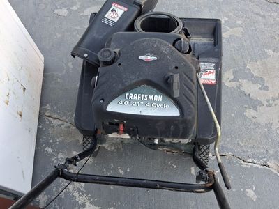 Craftsman snow blower