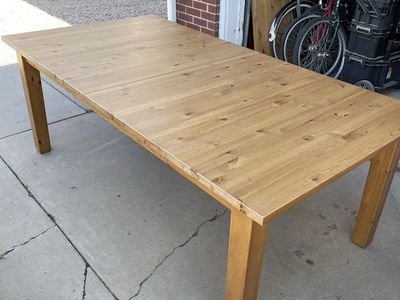 IKEA solid wood dining table Heber City