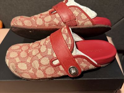 Coach Clog Sandals Women's Size 9