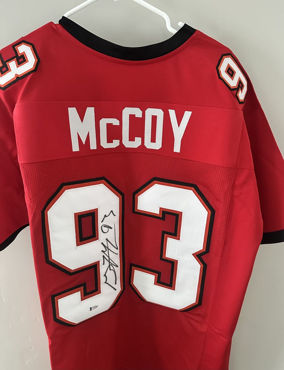 Gerald McCoy Signed Tampa Bay Buccaneers Jersey – Beckett Witness Authenticated