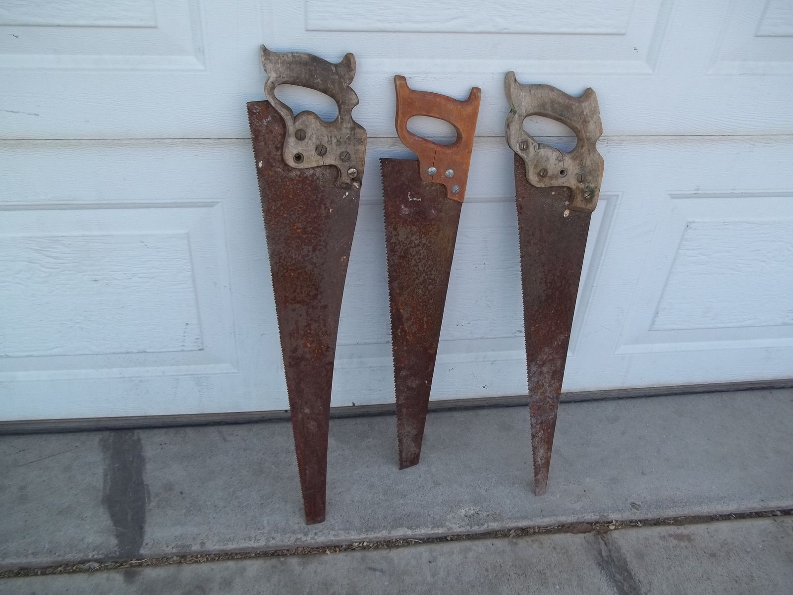 Vintage hand saws