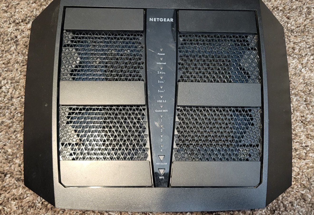 Netgear Nighthawk X 6 Router w/ power cord