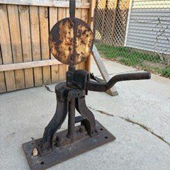 Antique Train Rail Switch