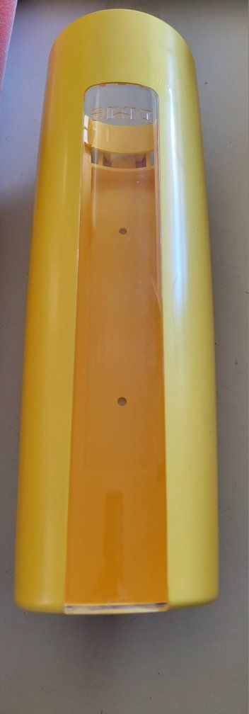 Vintage Dixie Yellow Plastic Wall Mount Cup Dispenser