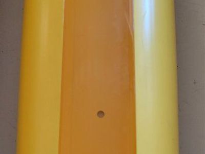 Vintage Dixie Yellow Plastic Wall Mount Cup Dispenser