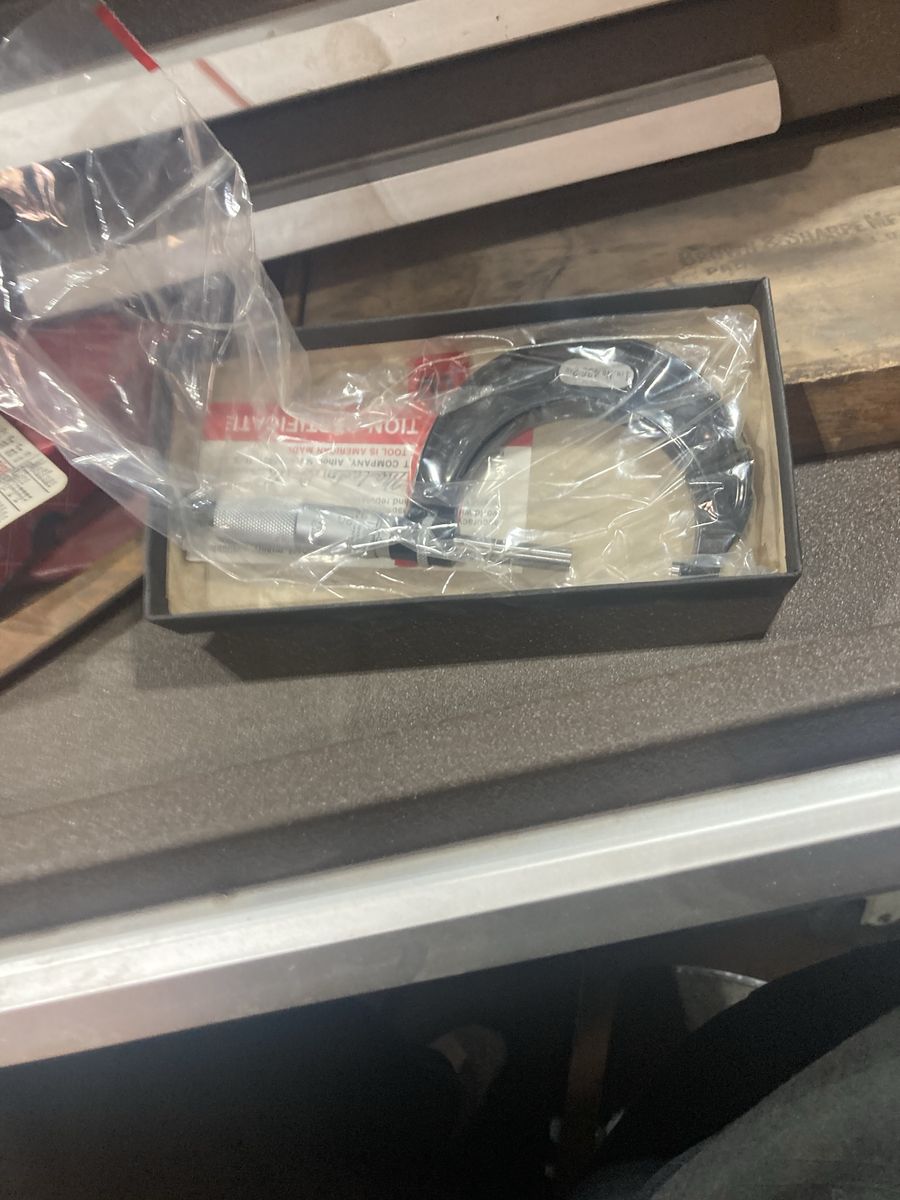 Starrett micrometer