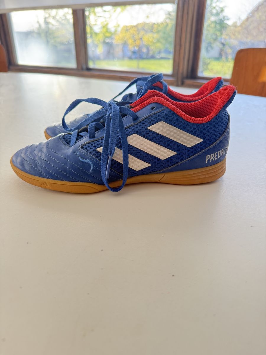 adidas sala predator indoor soccer shoes size 3 youth