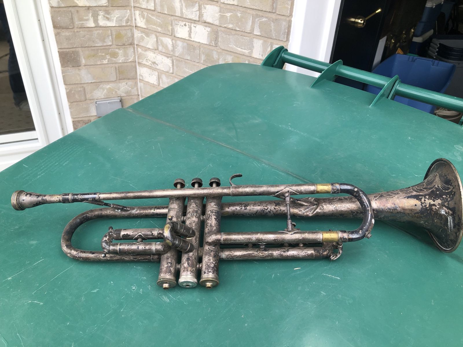 Old musical horn