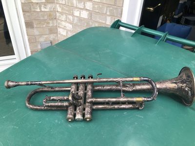 Old musical horn