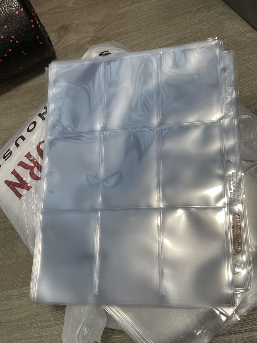 Ultra Pro 9-Card Pocket Pages