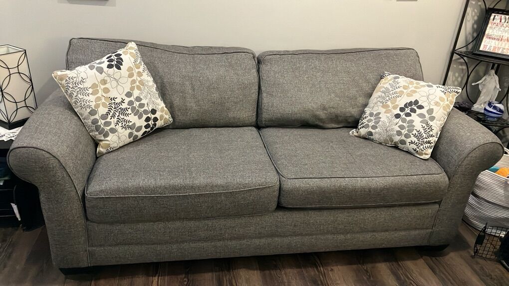 Sofa and loveseat