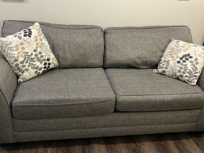 Sofa and loveseat